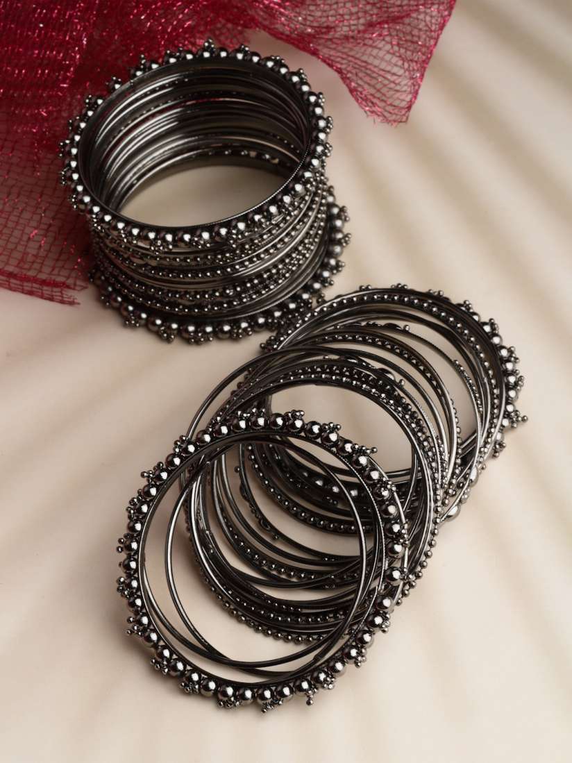 Oxidised metal bangles online