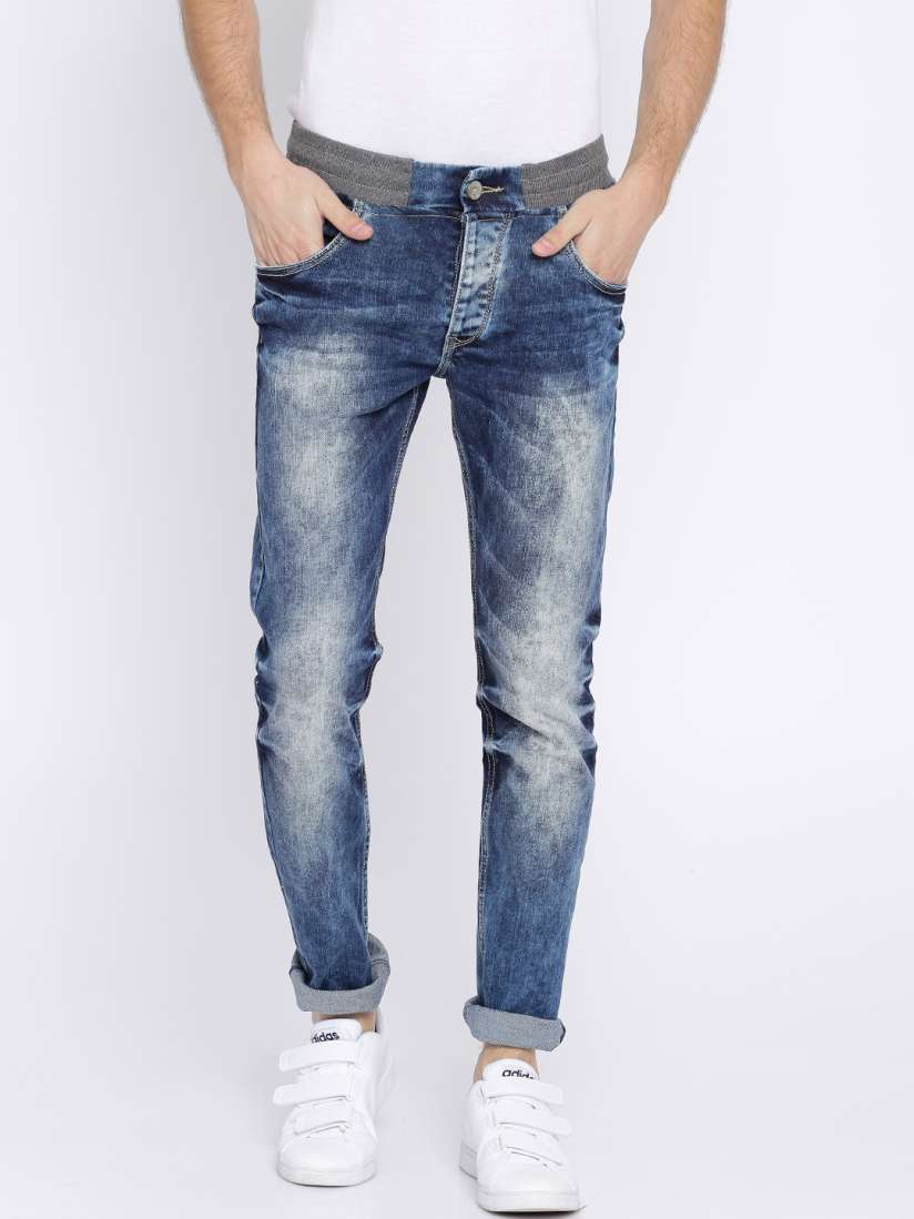 Buy SPYKAR Men Blue Ultra Slim Fit Low Rise Clean Look Stretchable Jeans Jeans for Men 2311791 Myntra