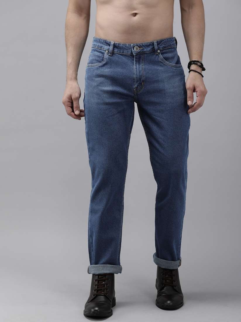 Blue jeans myntra on sale