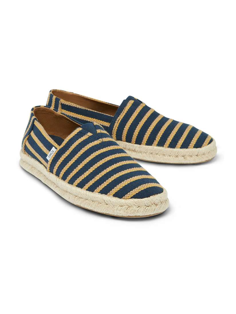 Toms striped espadrilles hot sale