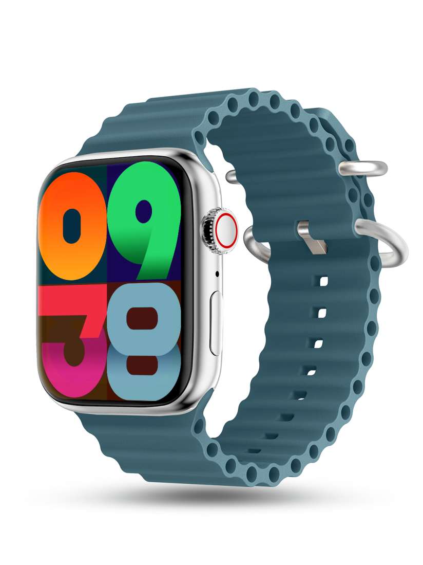 Buy pebble Frost Pro 1.96 Infinite Display With BT Calling Rotating Crown Smart Watch Smart Watches for Unisex 23124626 Myntra