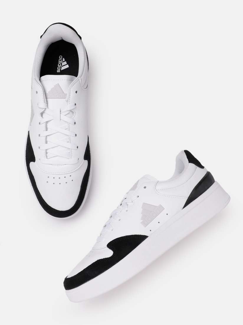Buy ADIDAS Men Colourblocked Round Toe Leather Kantana Tennis Sneakers Sports Shoes for Men 23130732 Myntra