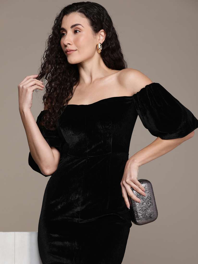 French connection off the shoulder dress shop