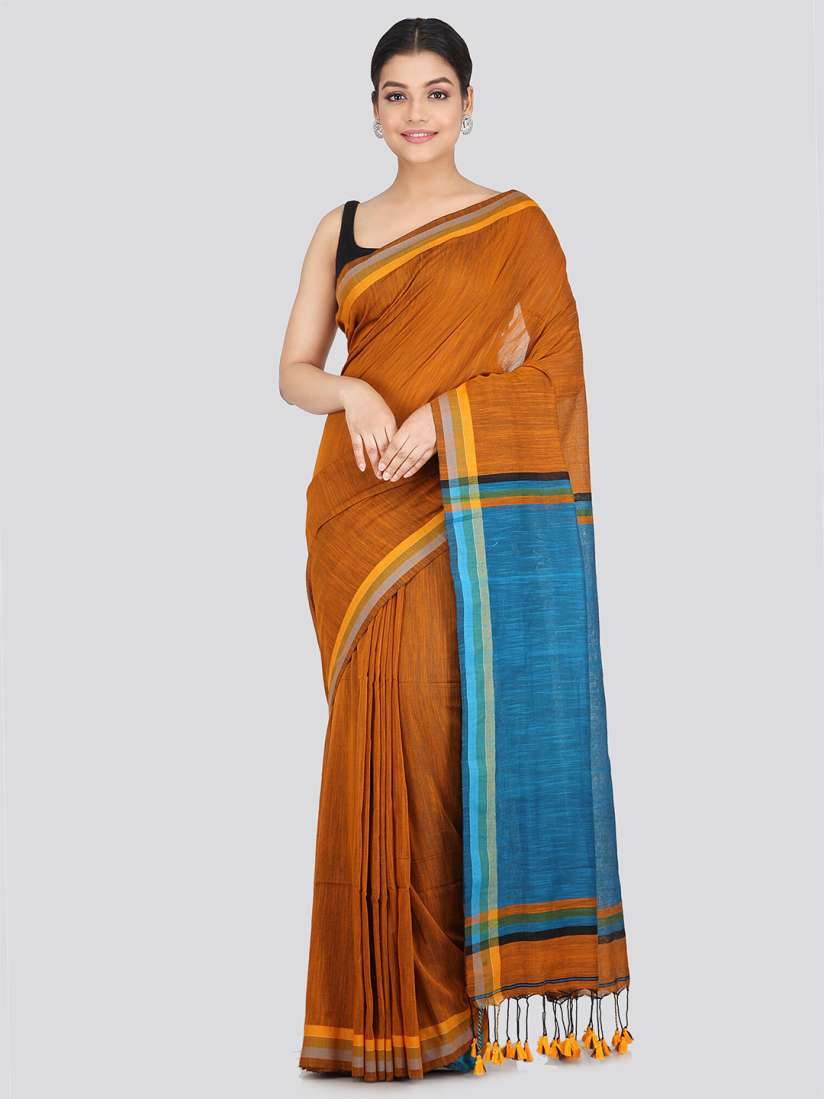 Buy PinkLoom Pure Cotton Saree Sarees for Women 23131566 Myntra