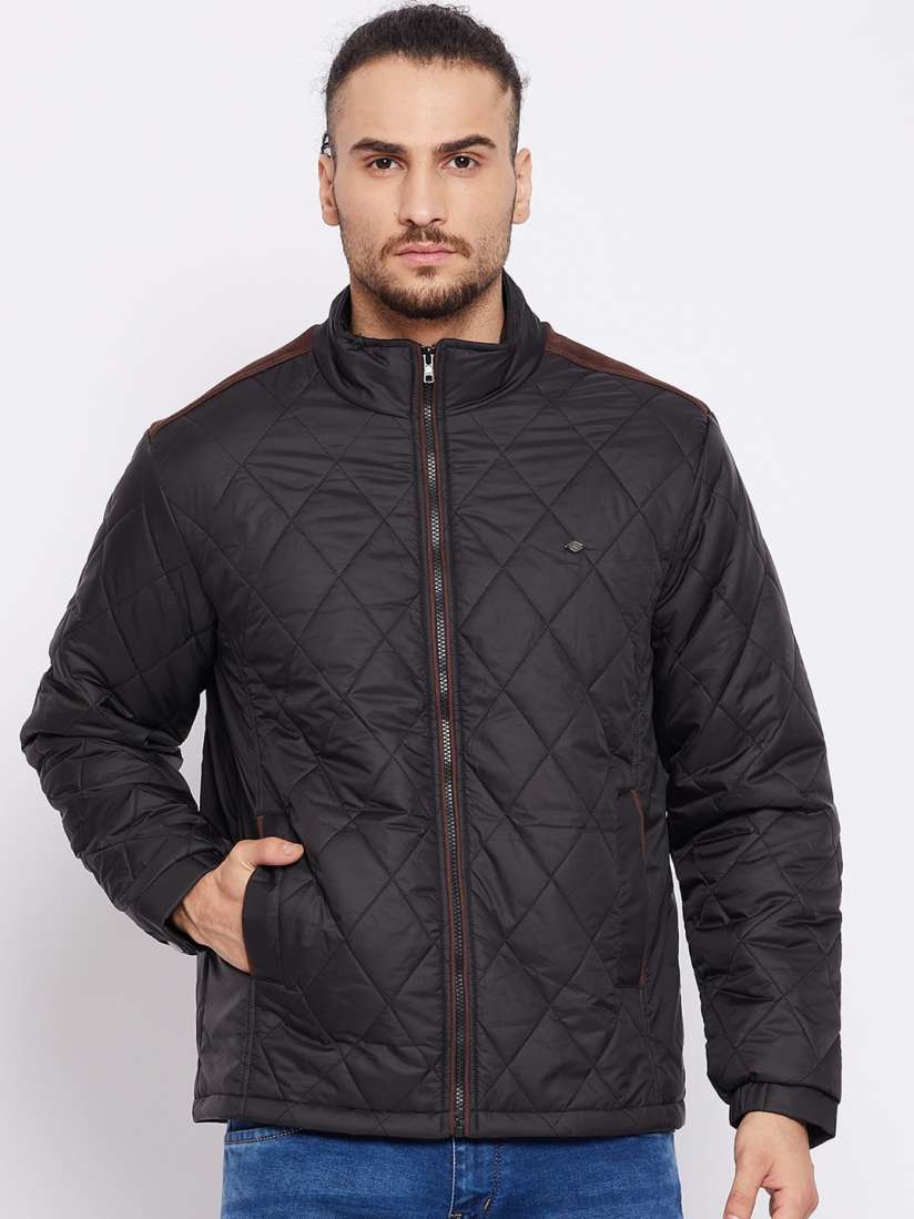 Buy Cantabil Checked Quilted Jacket Jackets for Men 23139712 Myntra