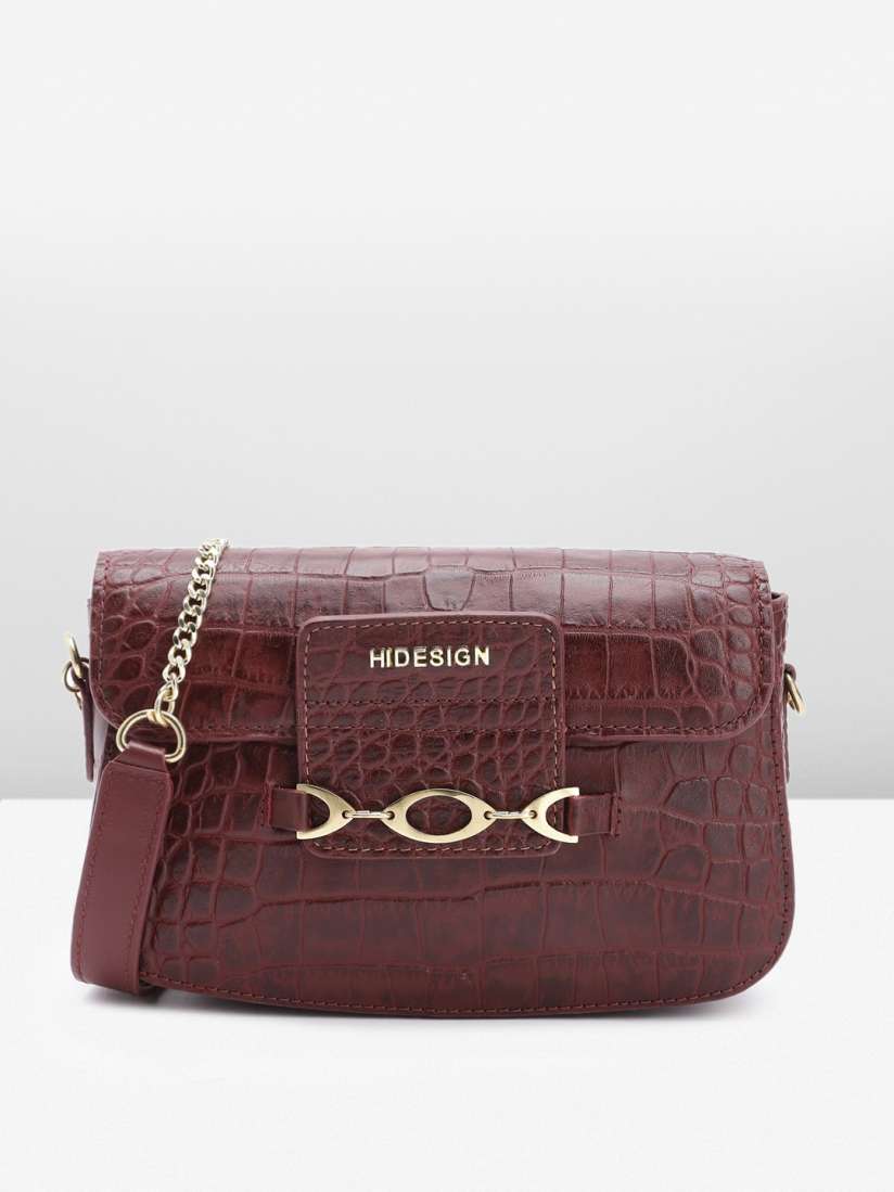 Hidesign leather sling bags discount