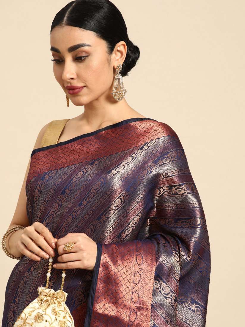 Mitera kanjeevaram saree top