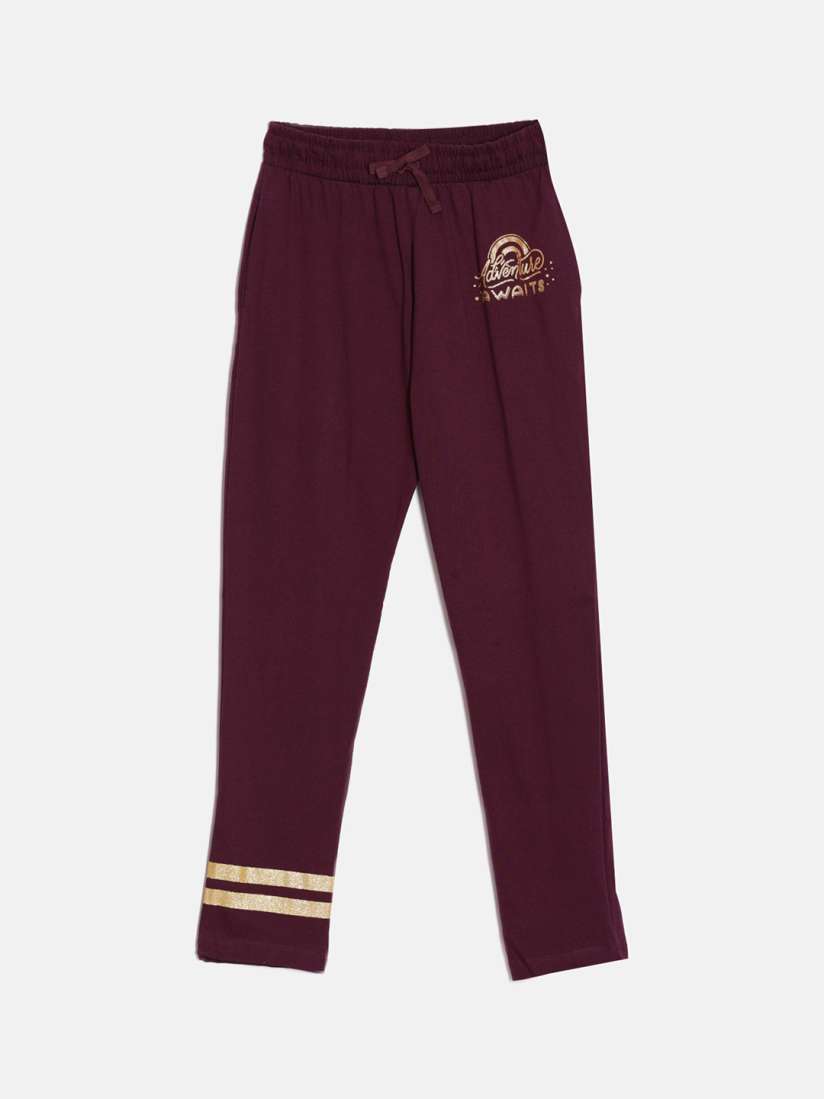 Buy DIXCY SCOTT Slimz Girls Mid Rise Cotton Track Pants Track Pants for Girls 23145294 Myntra