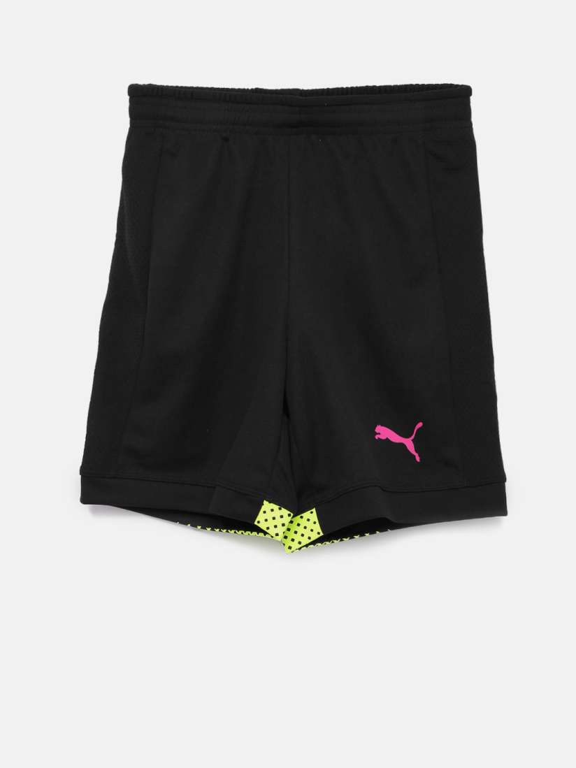 Buy Puma Boys Black Solid Regular Fit Sports Shorts Shorts for Boys 2314680 Myntra