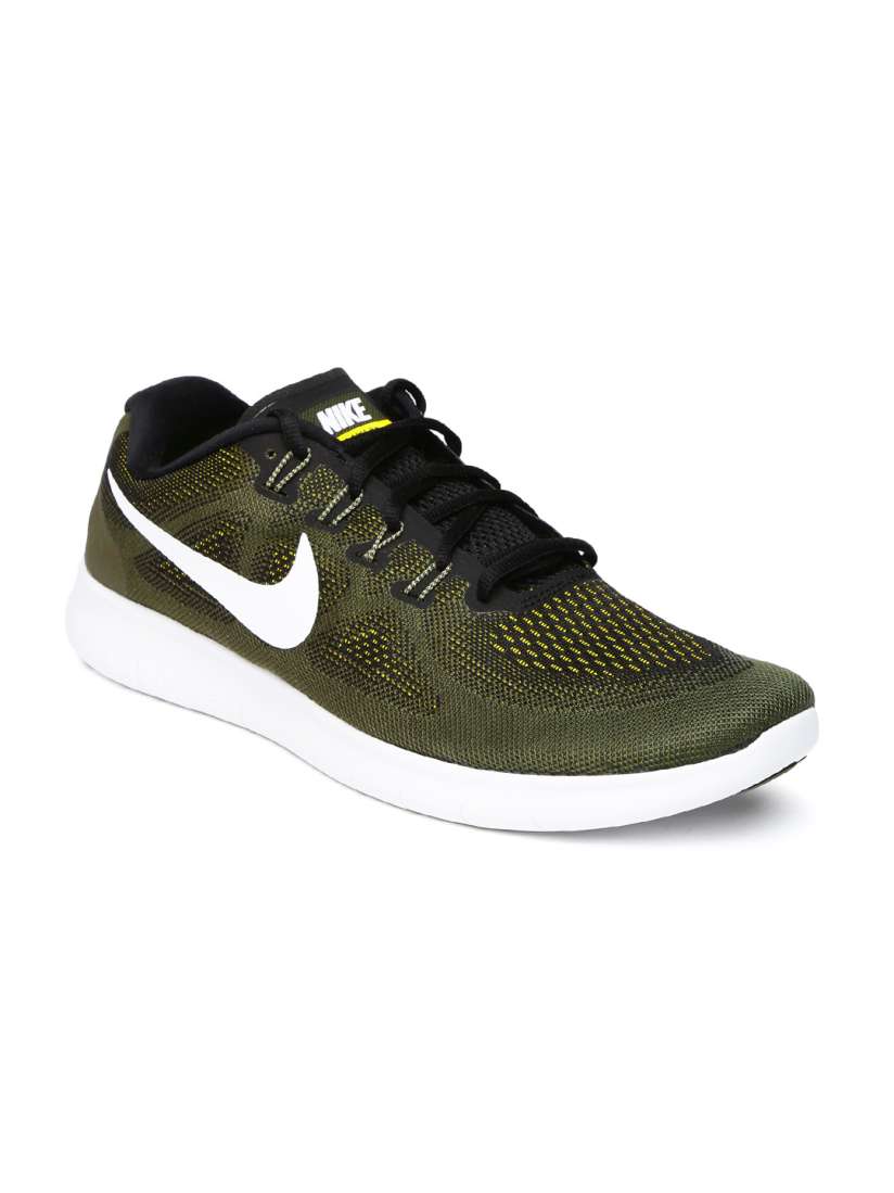 Buy Nike Men Olive Green FREE Running Shoes Sports Shoes for Men 2314825 Myntra