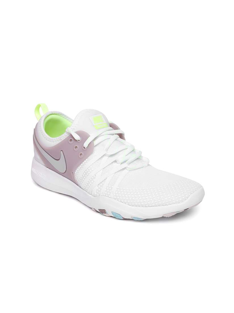 Buy Nike Women White Lavender FREE TR 7 Training Shoes Sports Shoes for Women 2314848 Myntra