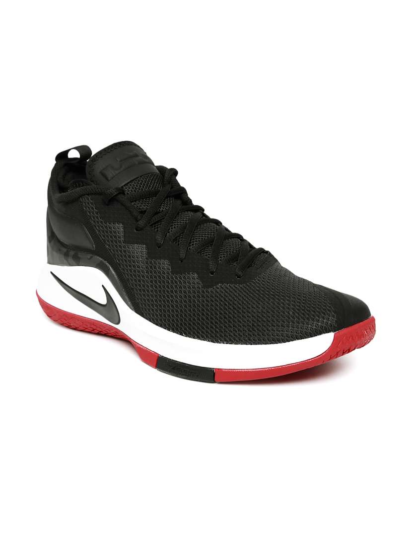 Buy Nike Men Black LEBRON WITNESS II Mid Top Basketball Shoes Sports Shoes for Men 2314904 Myntra