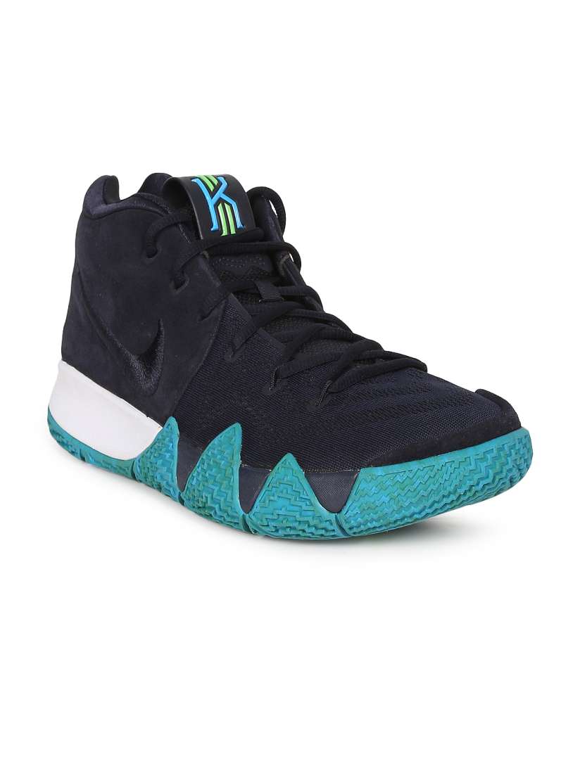 Buy Nike Men Black Leather Kyrie 4 Basketball Shoes Sports Shoes for Men 2314906 Myntra