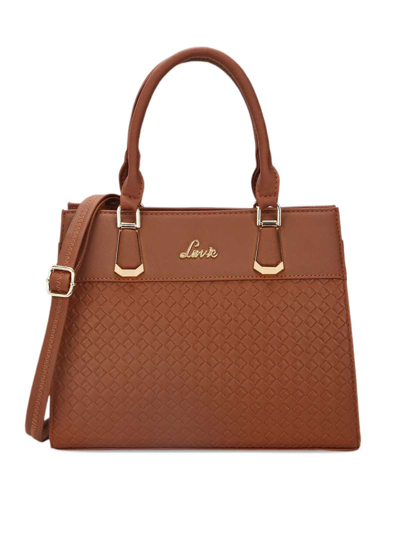 Buy Lavie Textured Structured Handheld Bag Handbags for Women 23151284 Myntra