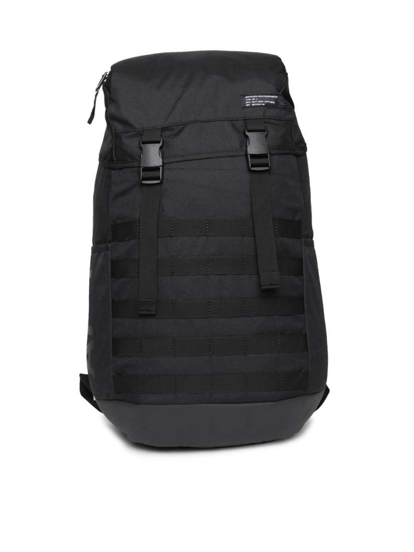 Buy Nike Unisex Black Solid Air Force 1 Backpack Backpacks for Unisex 2315448 Myntra