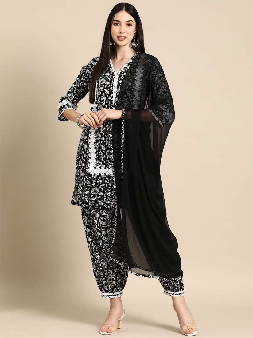 Myntra kurta pant set on sale