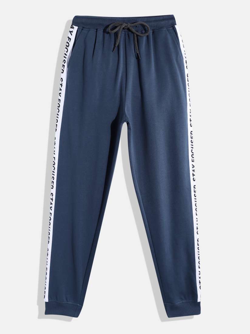 Boys striped joggers shop