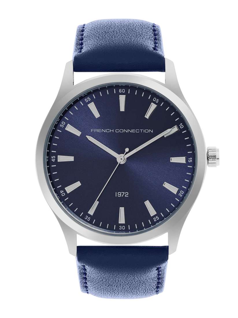 Buy French Connection Men Dial Leather Straps Analogue Watch FC157BL Watches for Men 23165760 Myntra