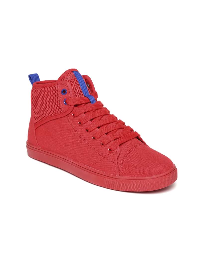 Benetton red sneakers clearance