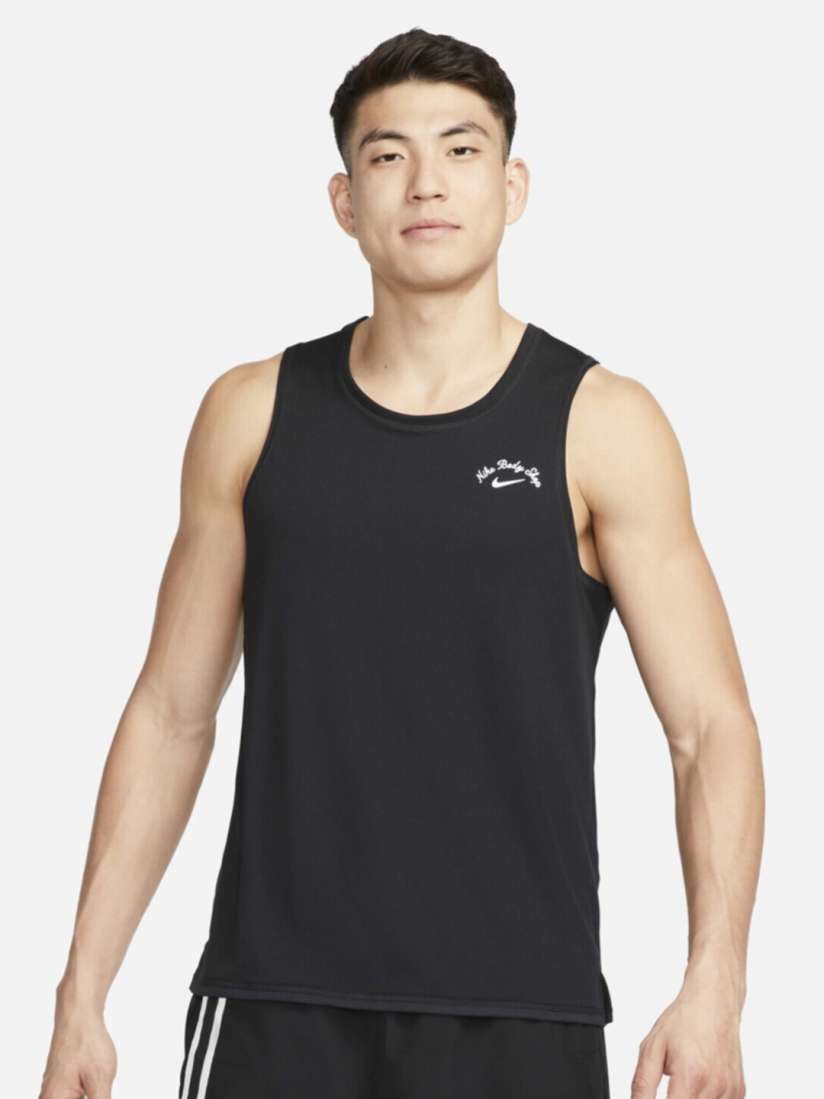 Men's dri-fit miler running tank top shop
