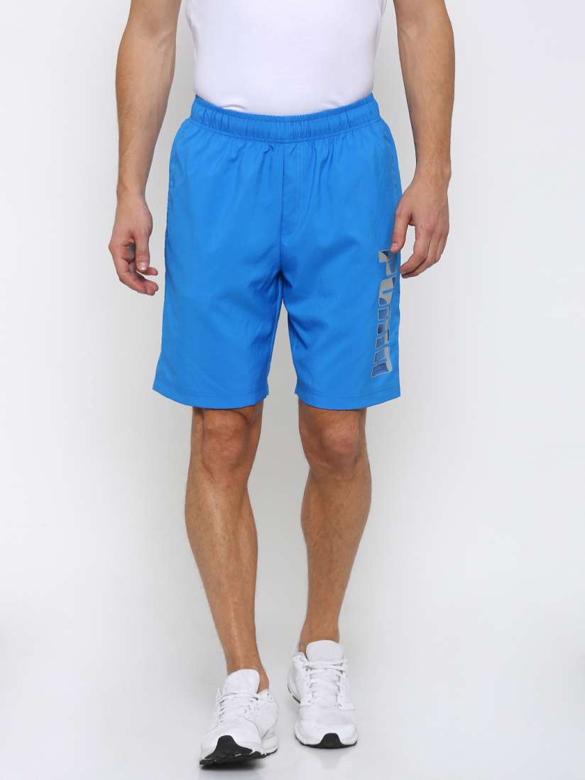 Buy Puma Men Blue Hero Woven Regular Fit Sports Shorts Shorts for Men 2317366 Myntra