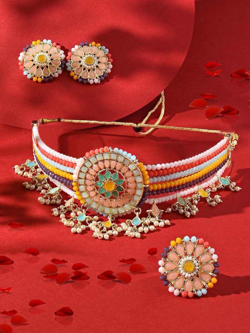 Zaveri pearls myntra top
