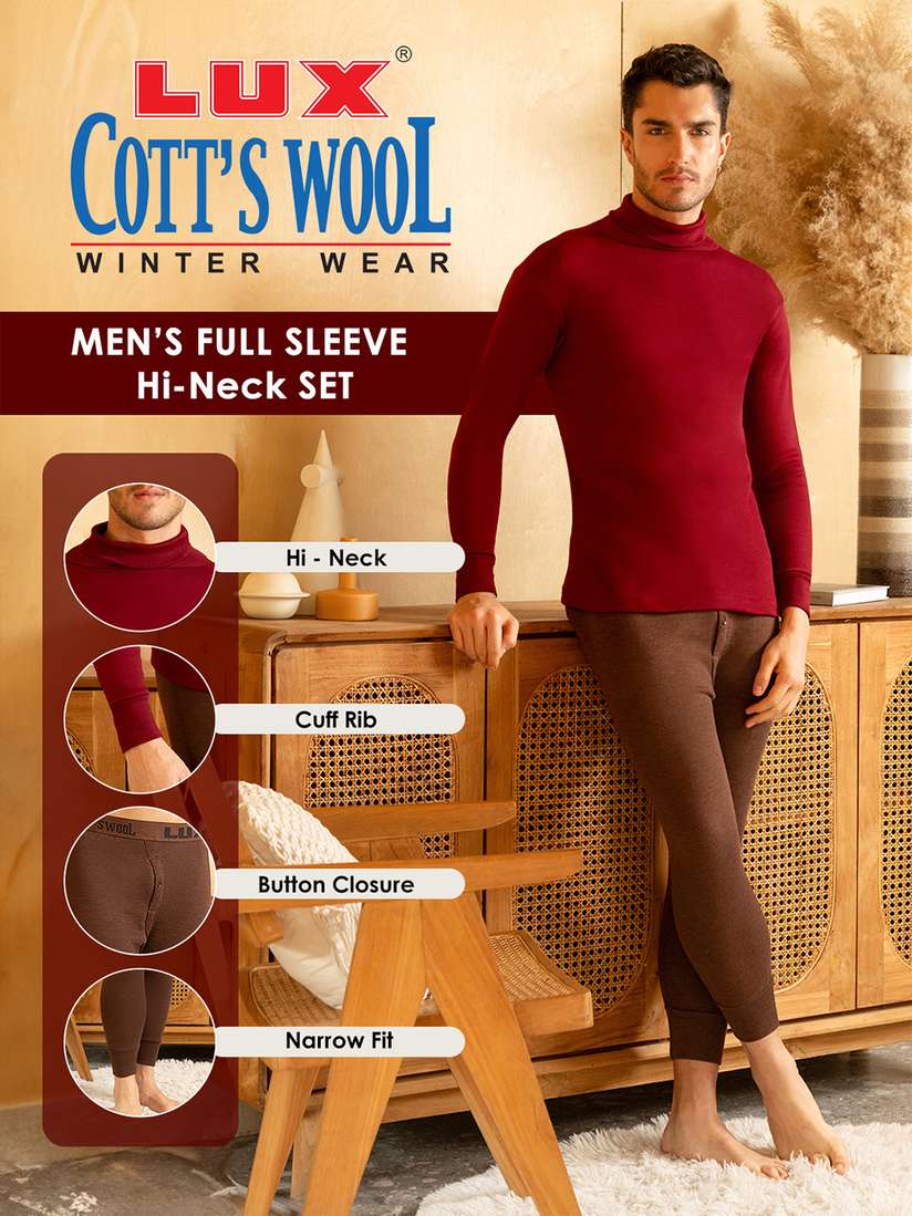 mens turtle neck thermal top