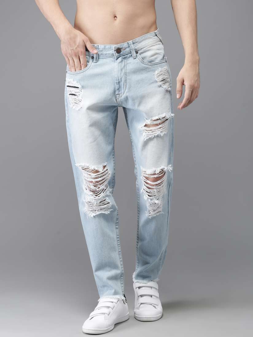 Torn jeans myntra outlet