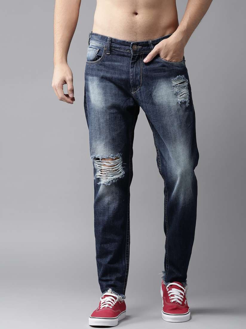 Torn jeans myntra deals
