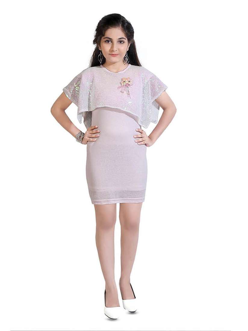 Buy Tiny Girl Girls Embellished Flared Sleeve Bodycon Dress