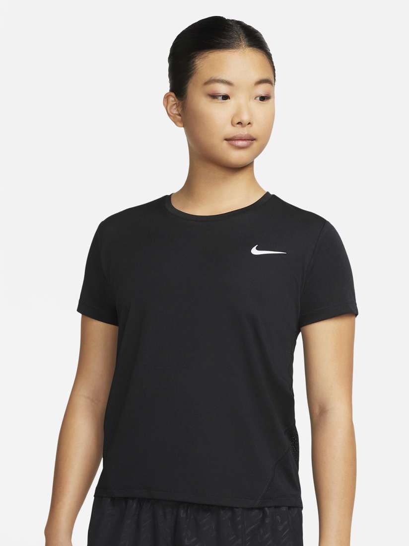 Nike miler women's running top clearance