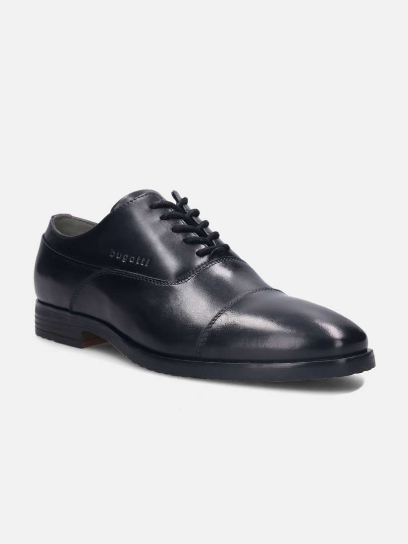 Buy Bugatti Men Lanzo Dark Grey Leather Formal Oxford Shoes Formal Shoes for Men 23190852 Myntra