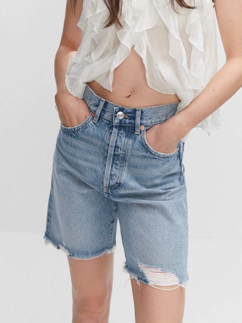 Myntra denim shorts store