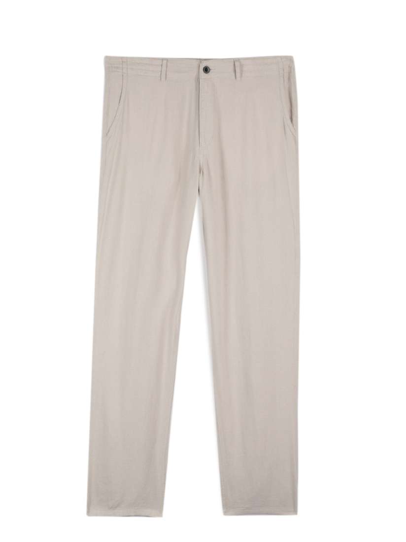 Buy Marks Spencer Men Beige Linen Trousers Trousers for Men 2319998 Myntra