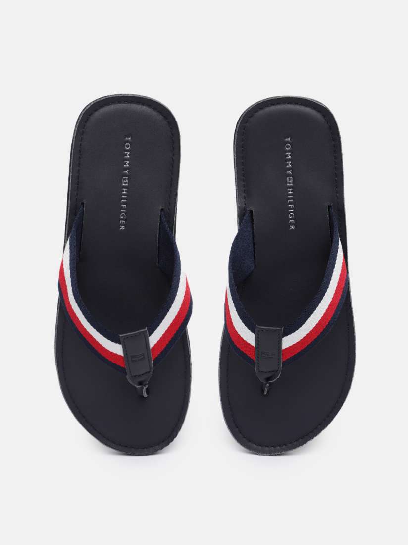 Buy Tommy Hilfiger Men Striped Thong Flip Flops Flip Flops for Men 23201566 Myntra