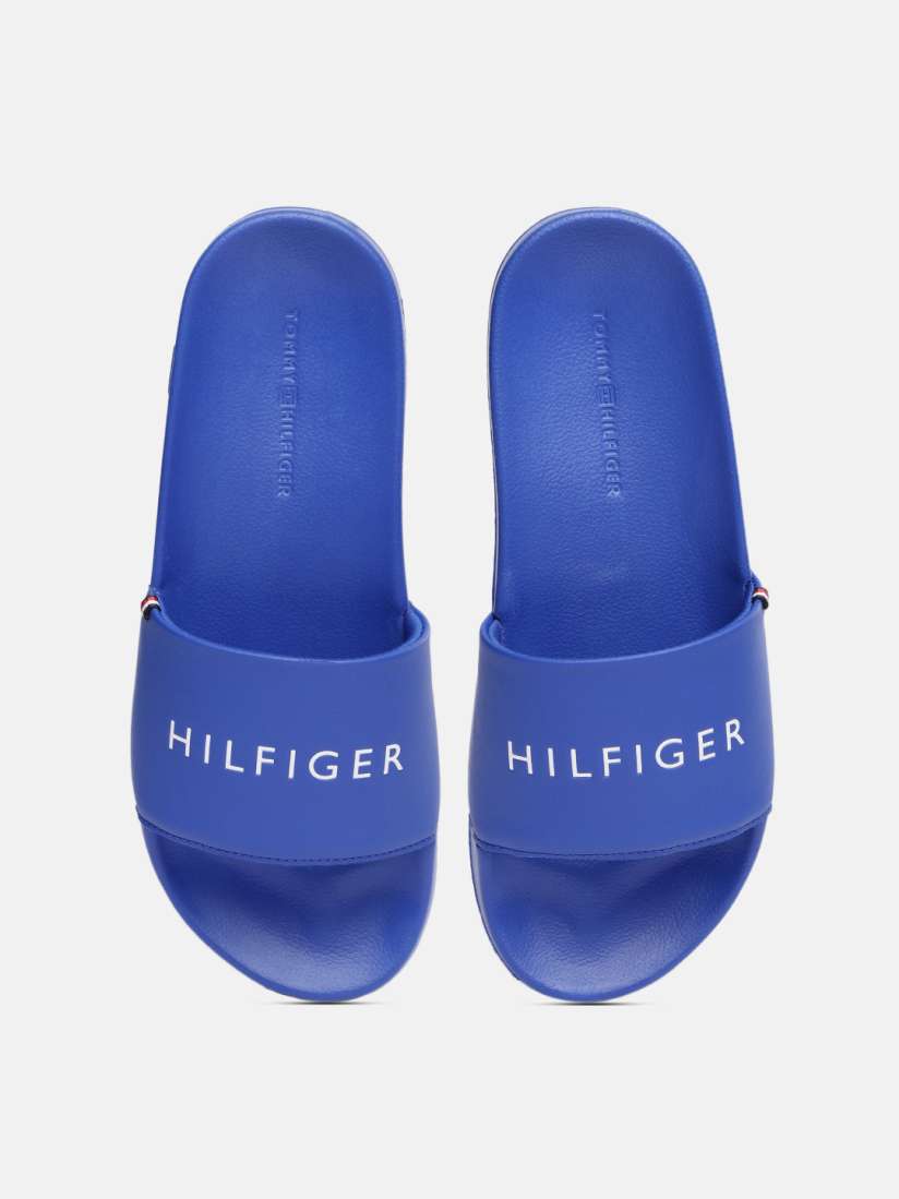 Buy Tommy Hilfiger Women Brand Logo Printed Sliders Flip Flops for Women 23205180 Myntra