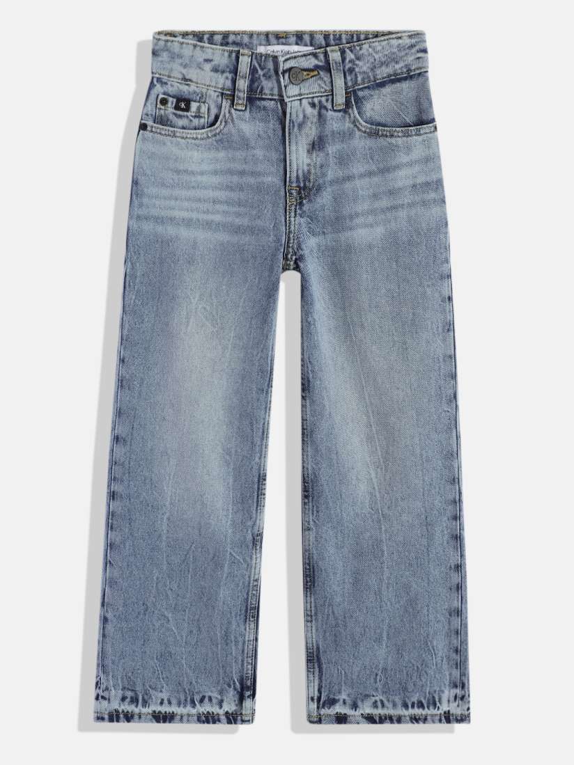 Buy Calvin Klein Jeans Boys Skater Fit Light Fade Clean Look Jeans Jeans for Boys 23213568 Myntra