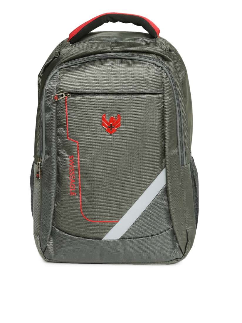 Buy Swiss Eagle Unisex Grey Solid Backpack Backpacks for Unisex 2321609 Myntra