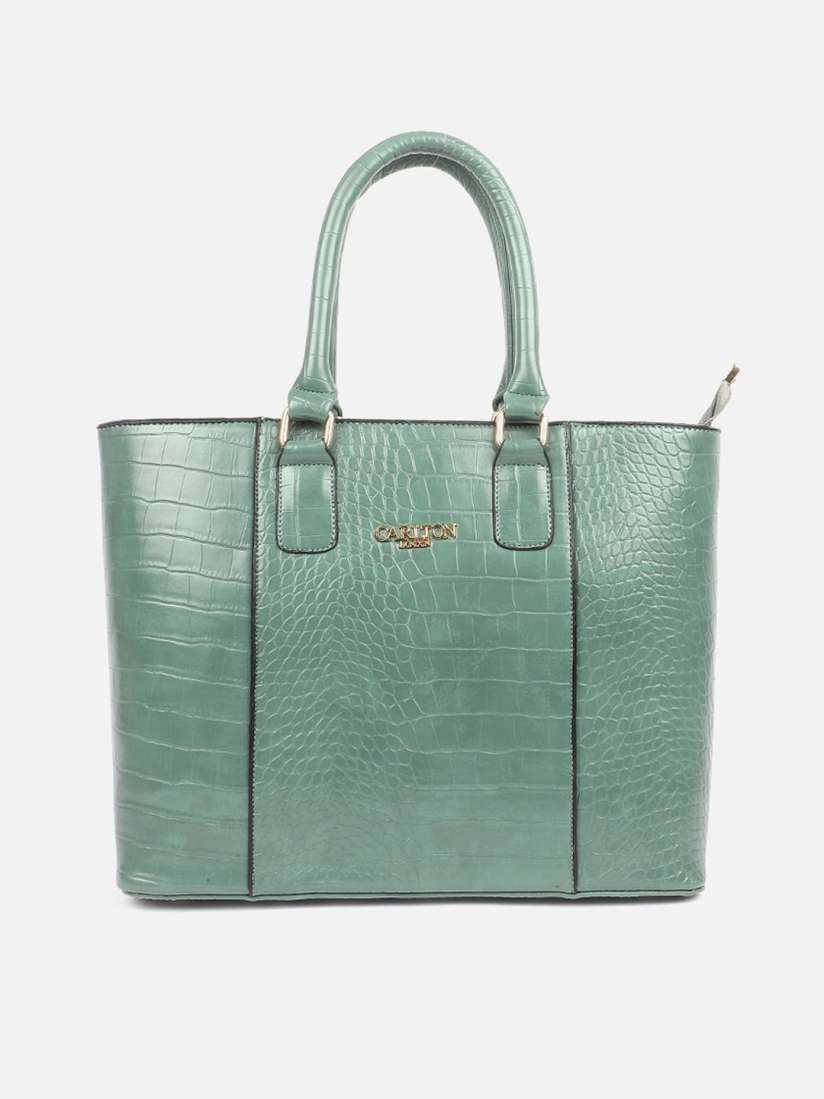 Buy Carlton London Textured Oversized Structured Handheld Bag Handbags for Women 23219778 Myntra