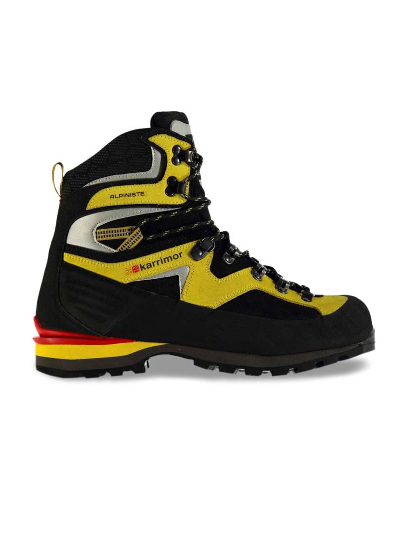 Buy Karrimor Men Black Yellow Alpiniste Mountain Boots Boots for Men 2322641 Myntra