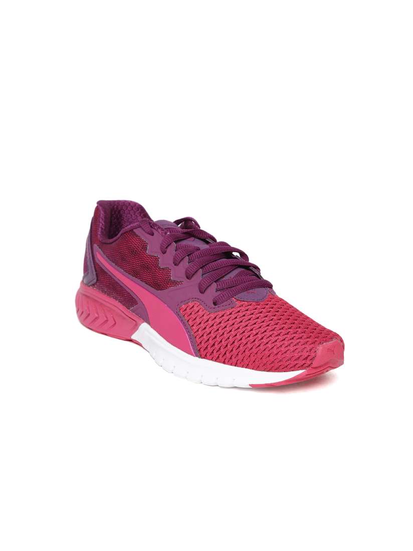 Buy Puma Girls Pink Ignite Dual Mesh Running Shoes Sports Shoes for Girls 2323901 Myntra