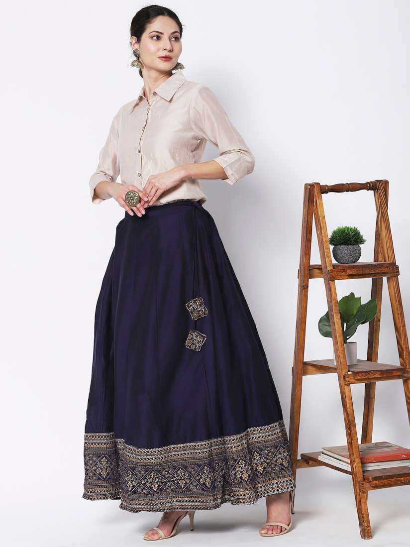 Myntra ethnic skirts shop