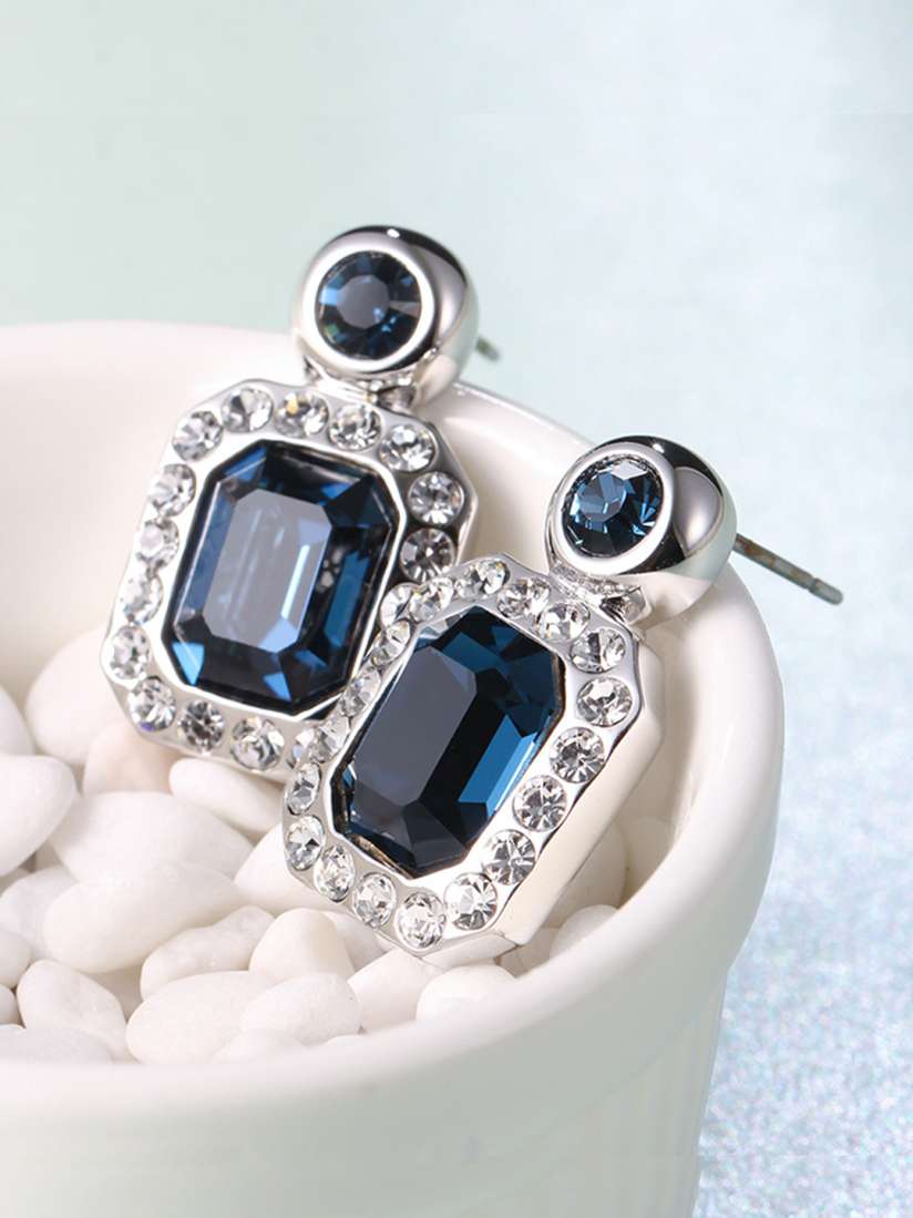 Yellow chimes swarovski earrings hot sale