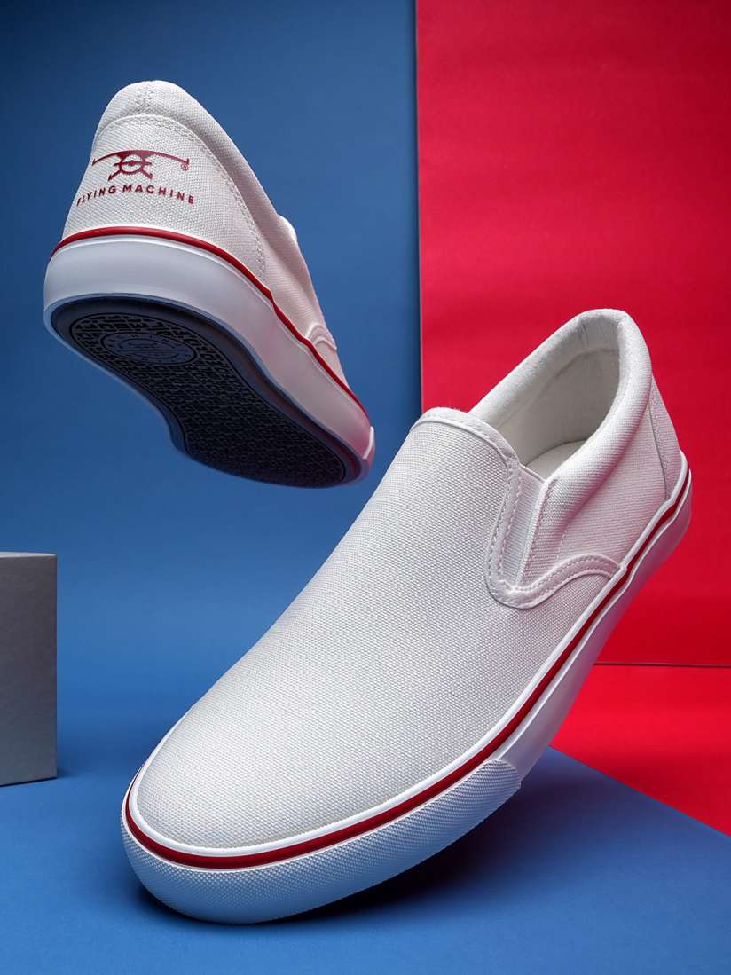 Buy Flying Machine Men Cezar 3.0 Slip On Sneakers Casual Shoes for Men 23247354 Myntra