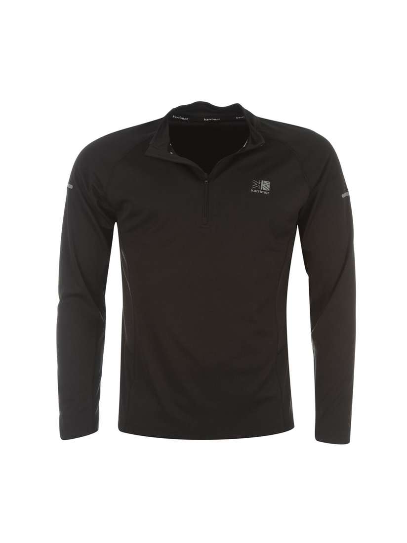 Dry Fit Karrimor Long Sleeve Running Top Long Sleeve Quarter Zip