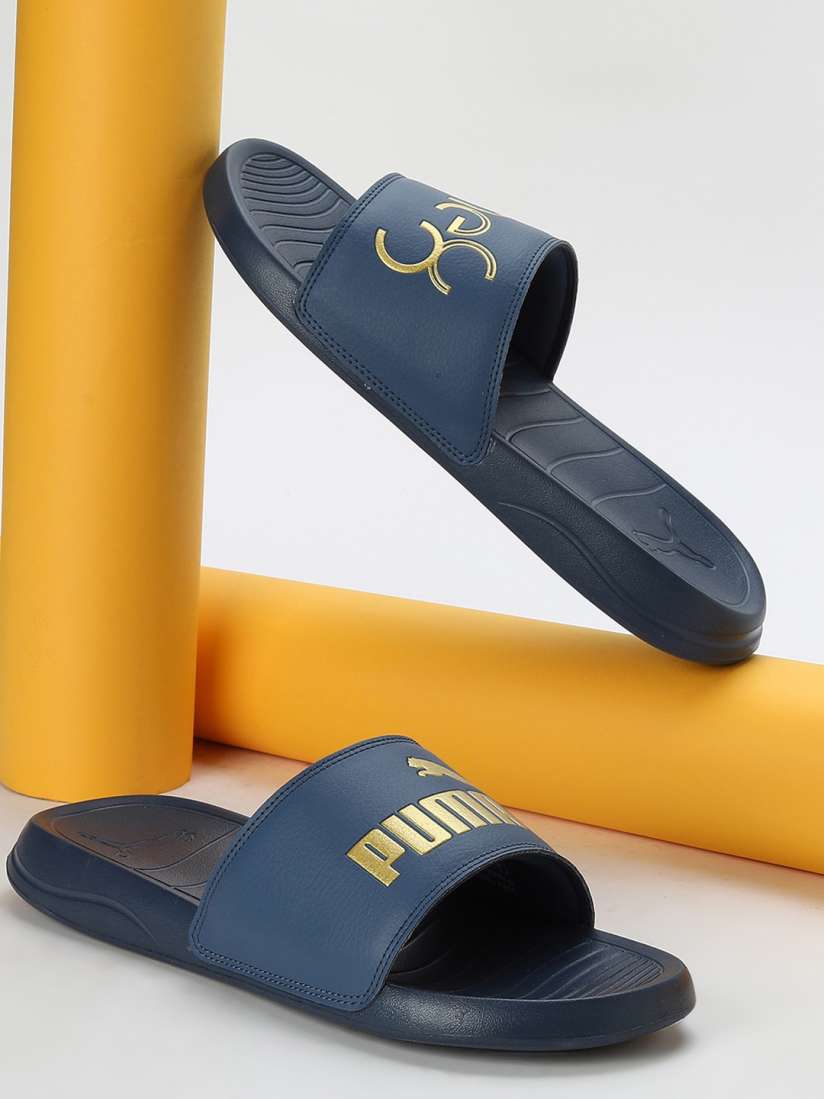 Buy Puma Unisex Popcat 20 x One8 Brand Logo Printed Sliders Flip Flops for Unisex 23250542 Myntra