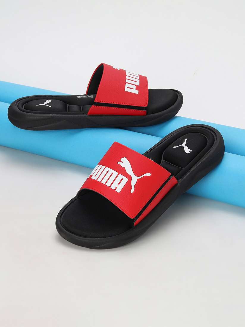 Puma slides myntra best sale