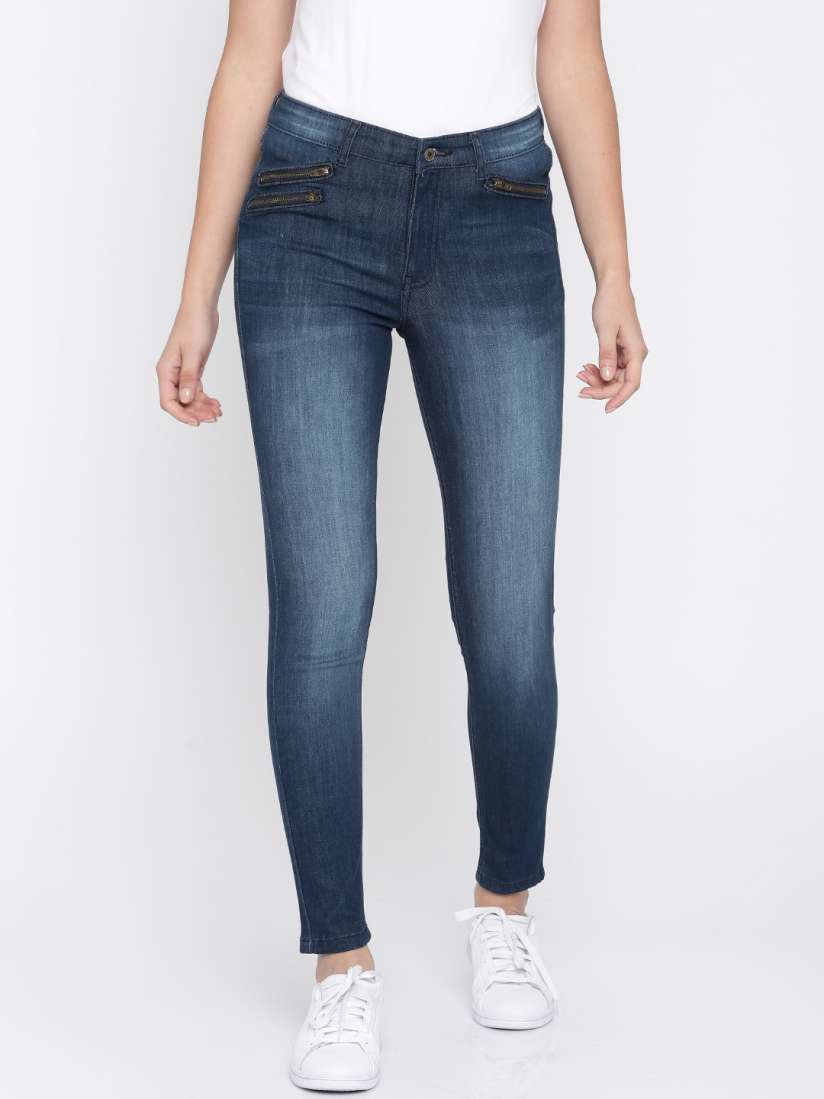 Buy French Connection Women Blue Skinny Fit Jeggings Jeggings for Women 2326063 Myntra