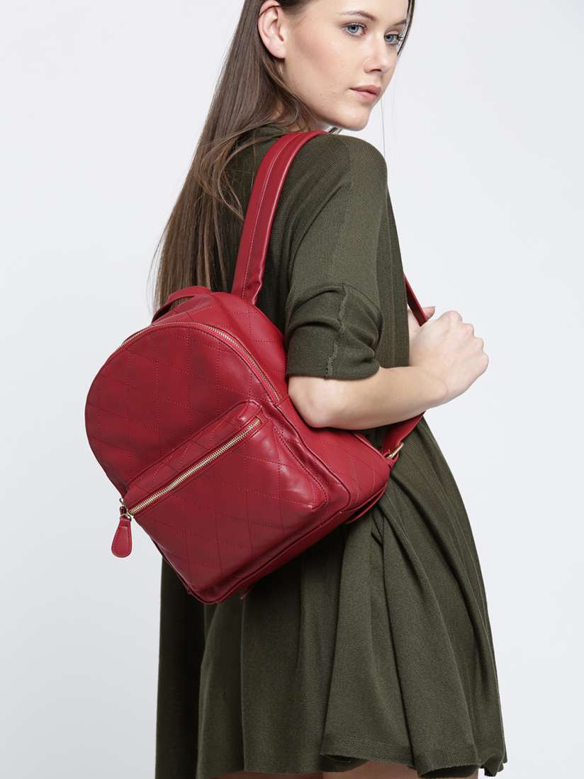 Forever 21 red backpack 2025
