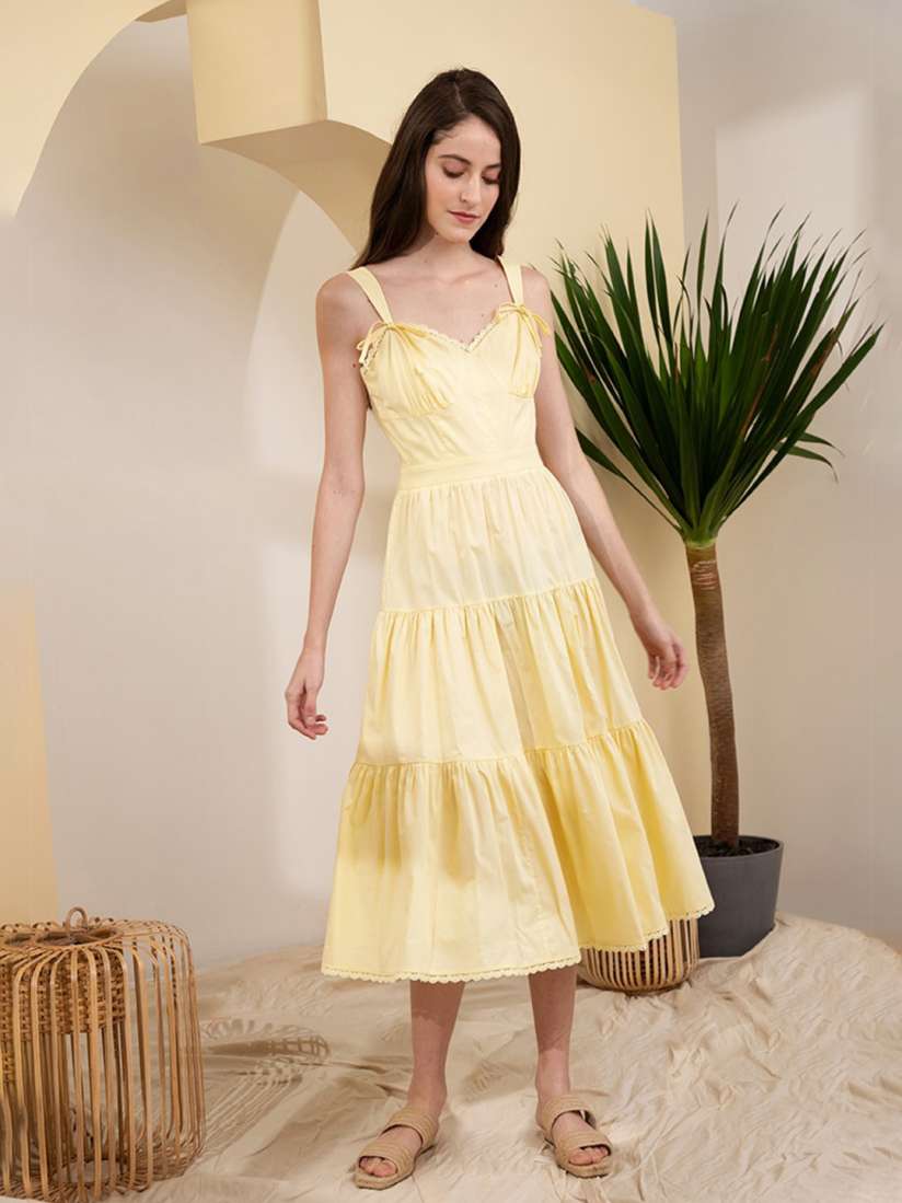 Zalora midi dress top